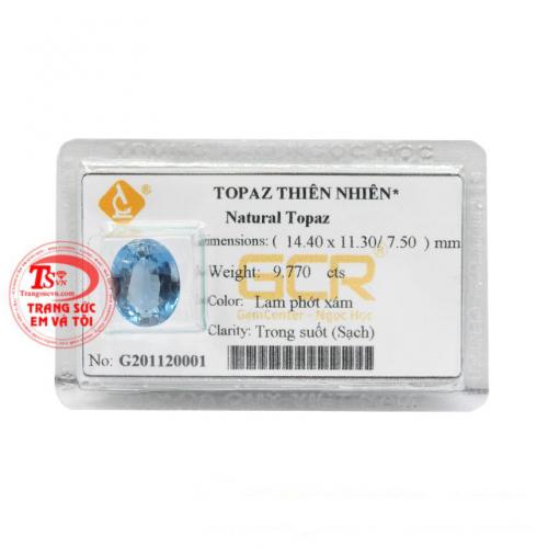 Viên Topaz hưng thịnh