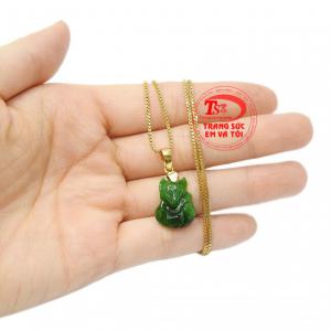 Bộ mặt dây hồ ly Jadeite mang lại may mắn đến cho bạn.