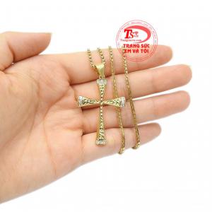 Bộ mặt dây thánh giá vàng màu sự lựa chọn hoàn hảo dành cho bạn, giao hàng trên toàn quốc.