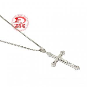 Bộ mặt thánh giá jesus vàng trắng sẽ là món quà đặc biệt dành tặng người thân yêu của bạn