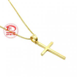 Bộ thánh giá vàng an lành là món quà ý nghĩa dành tặng cho người thân hoặc bạn bè của bạn