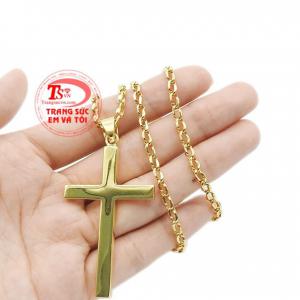 Với bộ trang sức thánh giá vàng đức tin sẽ là món quà ý nghĩa để dành tặng cho người thân của bạn