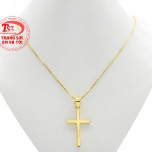 Bộ thánh giá vàng thời thượng là món quà ý nghĩa để dành tặng cho người thân hoặc bạn bè của bạn