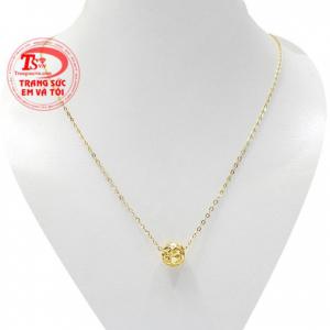 Bộ trang sức charm vàng tài lộc