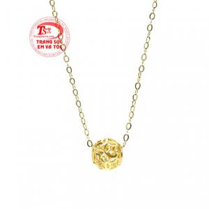 Bộ trang sức charm vàng tài lộc dễ dàng kết hợp với nhiều phong cách