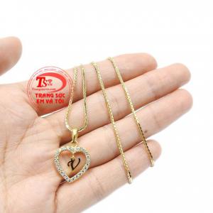 Bộ trang sức chữ V tinh tế nhận giao hàng toàn quốc