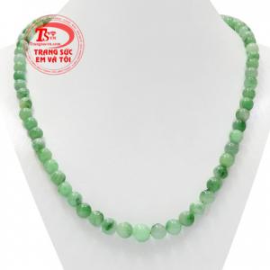 Chuỗi cổ cẩm thạch an yên là sản phẩm không chỉ để làm đẹp mà còn mang lại may mắn, bình an đến cho người đeo.