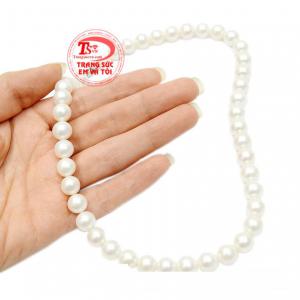 Chuỗi cổ ngọc trai thanh lịch đảm bảo chất lượng.