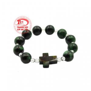 Chuỗi mân côi cẩm thạch bình an được lựa chọn tỉ mỉ từ những viên ngọc cẩm thạch chất lượng cao.