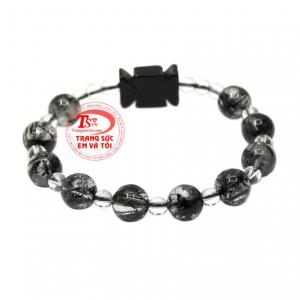 Chuỗi mân côi đẹp thạch anh tóc đem đến bình an dành cho nữ giới.