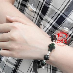 Chuỗi mân côi jadeite thiên nhiên