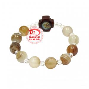 Đá mã não có tác dụng lưu thông khí huyết, giảm căng thẳng mệt mỏi cho người dùng.