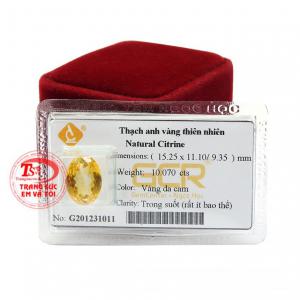 Đá thạch anh vàng là biểu tượng của sự giàu sang, thịnh vượng và tài lộc.