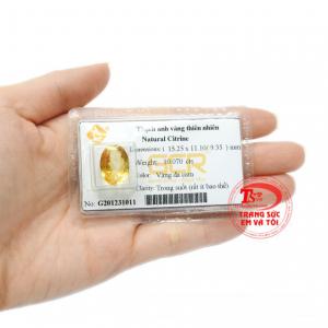 Do vậy các sản phẩm trang sức gắn đá thạch anh vàng thường được nhiều khách hàng ưa chuộng.
