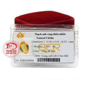 Thạch anh vàng là một trong những loại đá quý được giới kinh doanh ưa chuộng bởi khả năng thu hút tài lộc.