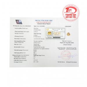 Đá thạch anh vàng sung túc thiên nhiên thanh toán an toàn.