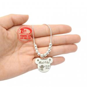 Bạc có tính kháng khuẩn tốt và an toàn cho làn da của trẻ.