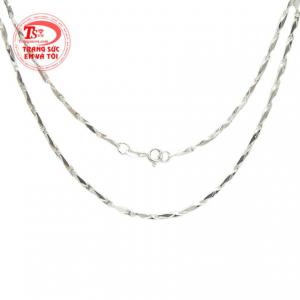 Dây chuyền bạc vừa giúp làm đẹp vừa kháng khuẩn