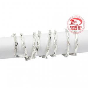 Dây chuyền bạc nữ cá tính nhận đặt chế tác theo yêu cầu