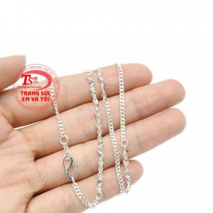 Dây chuyền bạc nữ dễ thương nhận đặt chế tác theo yêu cầu.