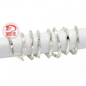 Dây chuyền bạc nữ nổi bật nhận đặt chế tác theo yêu cầu