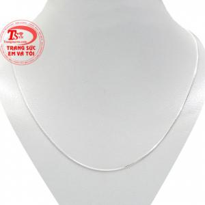 Dây chuyền bạc nữ phá cách phù hợp làm quà tặng cho phái đẹp.