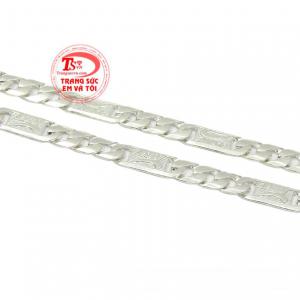 Dây chuyền nam bạc thương hiệu thanh toán an toàn.