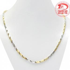Dây chuyền thời trang nam giới được nhập khẩu từ Italy vàng 18k chất lượng cao.