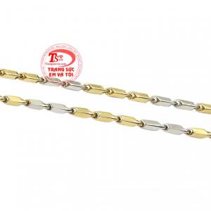 Dây chuyền thời trang nam giới bảo hành 12 tháng.