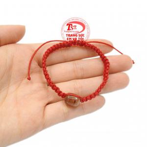 Dây tết thạch anh tóc may mắn giao hàng tận nơi.