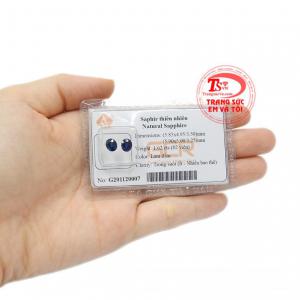 Không những vậy sapphire còn là biểu tượng của niềm vui, tình yêu và lòng chung thủy.