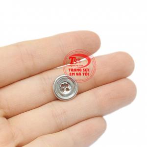 Khuy bạc xi vàng trắng thanh toán an toàn.