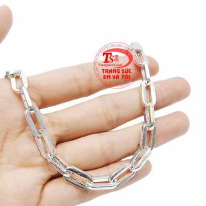 Lắc bạc nam thời trang thích hợp làm quà tặng bạn bè 