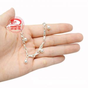 Lắc bạc phong cách cho bé sự lựa chọn hoàn hảo dành cho bé yêu.