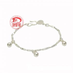 Lắc bạc xinh xắn cho bé mang đến vẻ thời trang, dễ thương cho các bé.