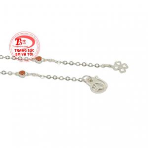 Lắc nữ bạc dễ thương nhận đặt chế tác theo yêu cầu, giao hàng toàn quốc.