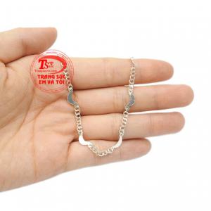  Lắc nữ bạc trang nhã chế tác từ bạc 92.5