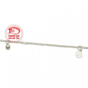 Lắc nữ bạc vui vẻ là món quà ý nghĩa dành tặng cho người thân yêu của bạn.