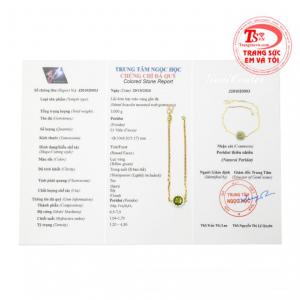 Lắc tay nữ Peridot may mắn sẽ là món quà tuyệt vời dành tặng người thân của bạn
