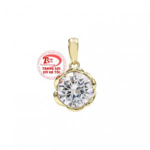 Mặt dây nữ vàng đáng yêu được nhập khẩu trực tiếp từ Hàn Quốc.