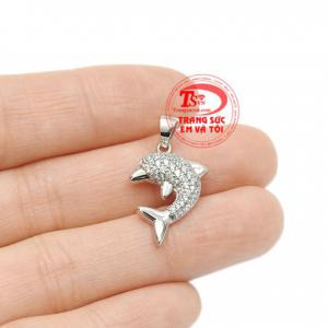 Mặt nữ vàng trắng cá heo thanh toán an toàn.