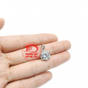 Mặt nữ vàng trắng dễ thương nhận đặt chế tác theo yêu cầu.