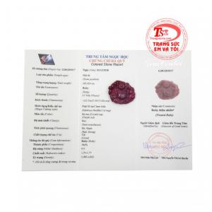 Sản phẩm có giấy kiểm định đá quý