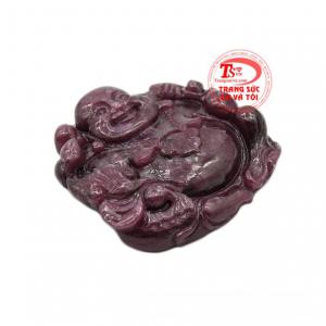 Phật Di Lặc kéo túi tiền là biểu tượng cho thịnh vượng, tài lộc.