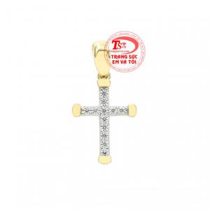 Mặt thánh giá đức tin được chế tác theo công nghệ Italy tạo nên một sản phẩm vô cùng bắt mắt.