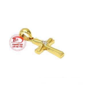 Thánh giá vàng là trang sức mà được nhiều người lựa chọn, vừa thời thượng vừa mang đến nhiều bình an và may mắn đến cho người dùng.