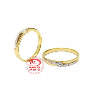 Cặp nhẫn cưới này sẽ giúp các cặp đôi trở nên thời trang hơn và là minh chứng cho tình yêu đẹp, hai trái tim cùng hòa làm một.