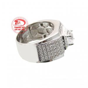 Nhẫn nam bạc thời trang, chất lượng