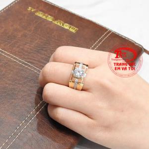 Nhẫn nam phong độ vàng tây nhận đặt chế tác theo yêu cầu.