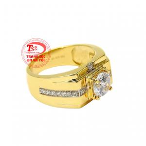Với chiếc nhẫn này, người dùng dễ dàng kết hợp cùng các trang phục.